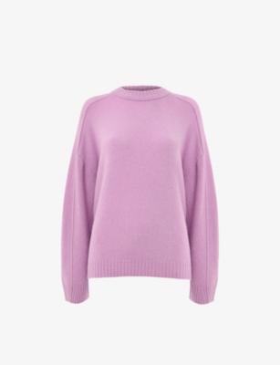 Relaxed-Fit Seam-Detail Knitted Jumper by WHISTLES