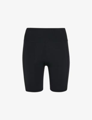 Ribbed high-rise stretch-woven cycling shorts by WHISTLES