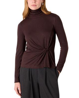 Roll Neck Twist Front Top by WHISTLES