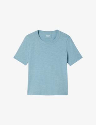 Rosa Double-Trim Cotton-Jersey T-Shirt by WHISTLES