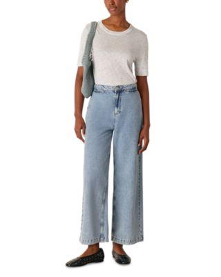 Rosa Double Trim Stripe T-Shirt by WHISTLES