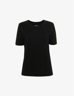 Rosa double-trim cotton T-shirt by WHISTLES