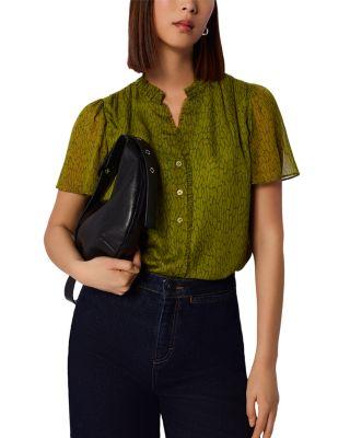 Short Sleeve Blouse by WHISTLES