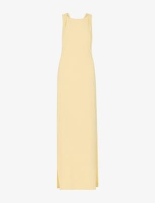Sleeveless Tie-Back Stretch-Woven Maxi Dress by WHISTLES