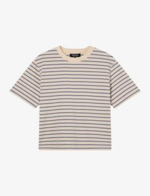 Striped Short-Sleeve Cotton T-Shirt by WHISTLES