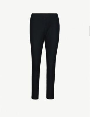 Tapered mid-rise stretch-twill trousers by WHISTLES