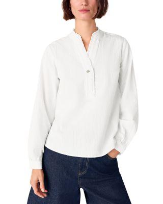 Textured Frill Top by WHISTLES