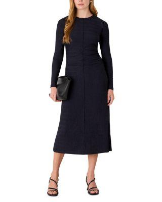 Textured Jersey Ruched Dress by WHISTLES