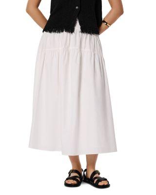 Tiered Hem Skirt by WHISTLES