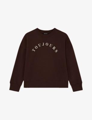 Toujours Relaxed-Fit Cotton Sweatshirt by WHISTLES
