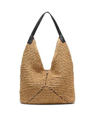 Triangular Straw Tote by WHISTLES