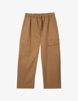 Utility Barrel-Leg Cotton Trousers by WHISTLES