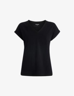 Willa V-neck cotton T-shirt by WHISTLES
