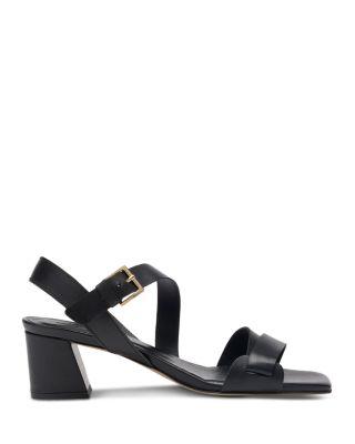 Women's Block Heel Buckle Sandals by WHISTLES