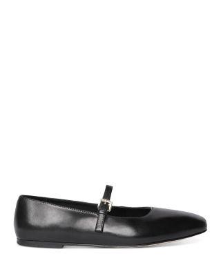 Women's Leather Mary Jane Ballet Flats by WHISTLES
