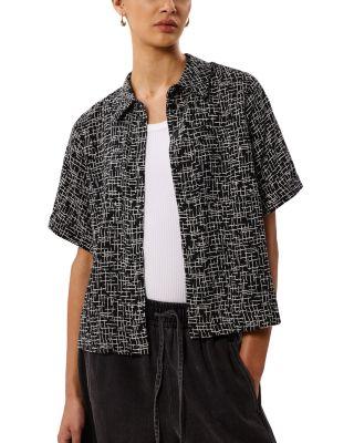 Woven Grid Shirt by WHISTLES