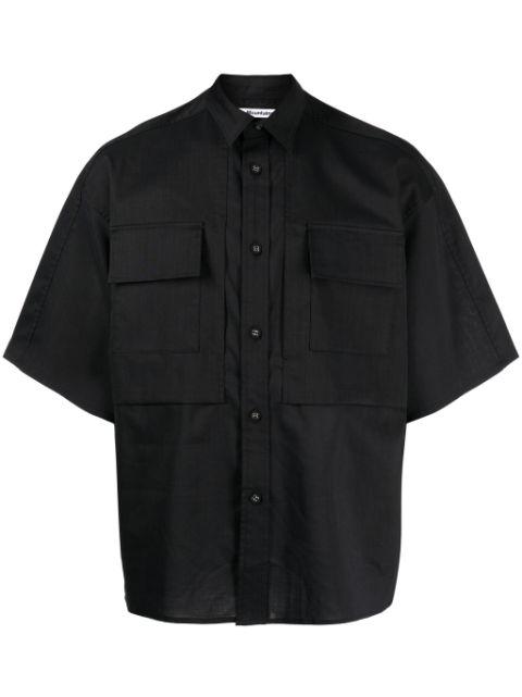 chest-pockets button-up shirt by WHITE MOUNTAINEERING