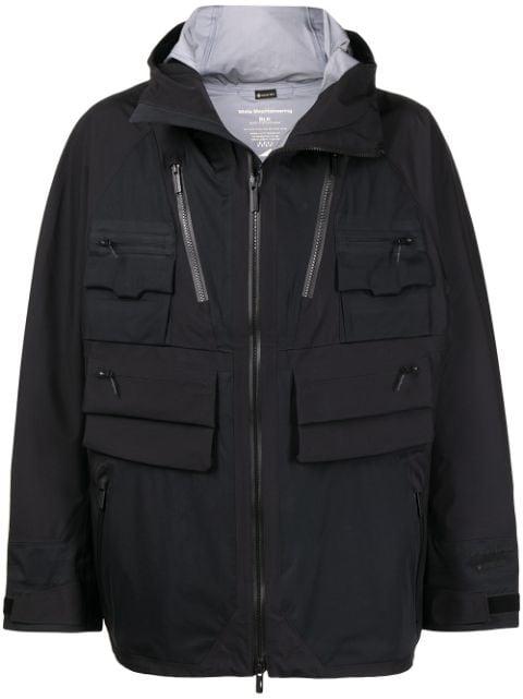 hoodied zipped jacket by WHITE MOUNTAINEERING
