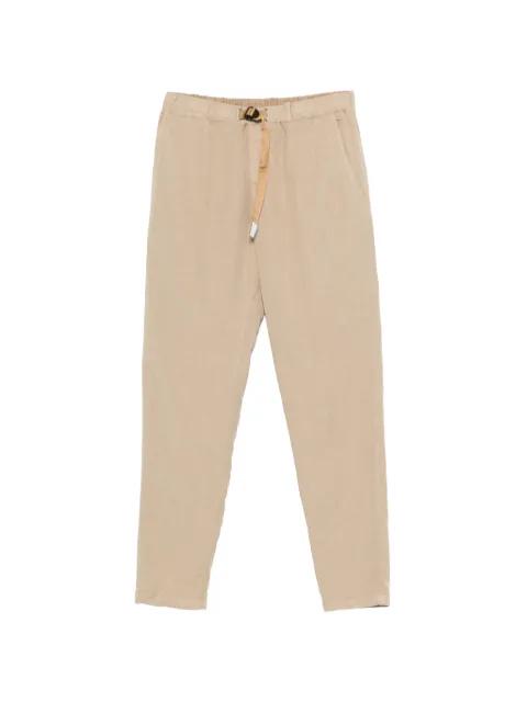 Greg belted trousers by WHITE SAND