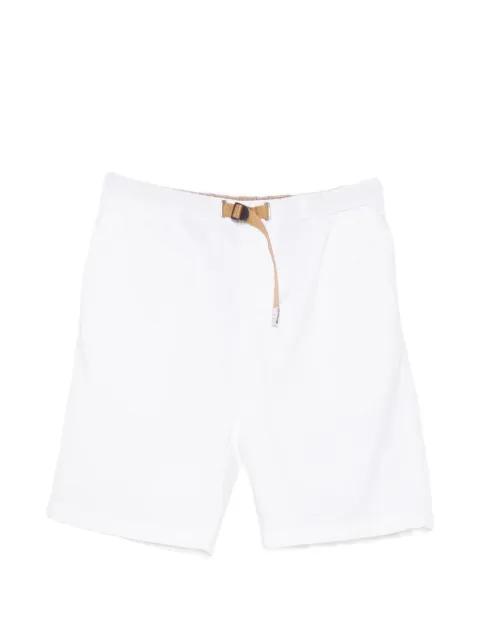 Kevin NF belted elasticated-waist shorts by WHITE SAND