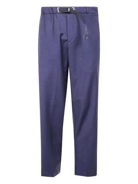 aldjustable-belt wool trousers by WHITE SAND