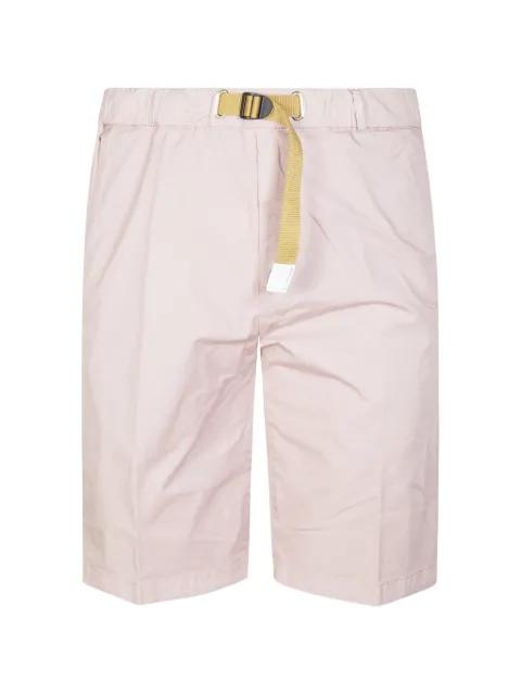 belted bermuda shorts by WHITE SAND