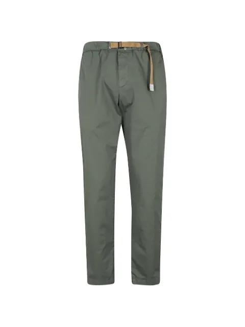 belted elasticated-waist trousers by WHITE SAND