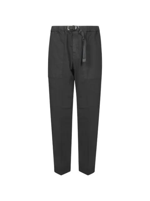 belted ripstop trousers by WHITE SAND