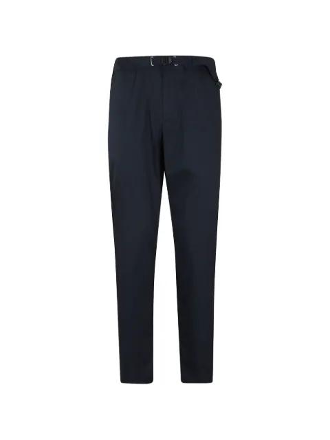 belted tapered-leg trousers by WHITE SAND
