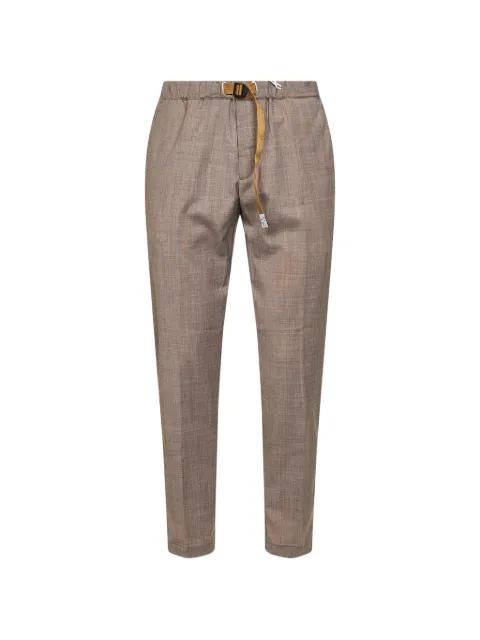 belted trousers by WHITE SAND