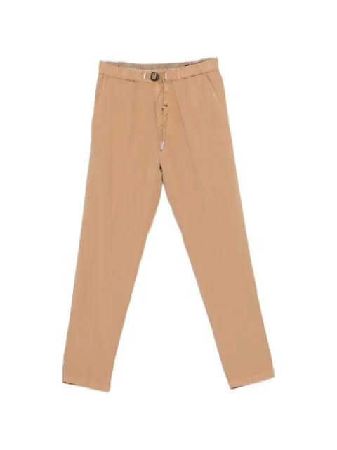 belted trousers by WHITE SAND