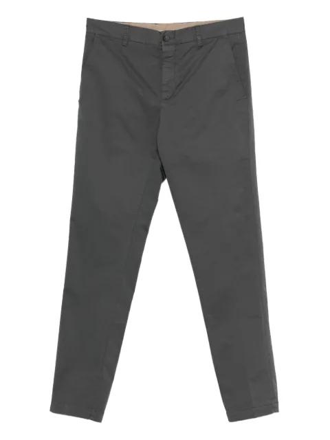 button fly-fastening trousers by WHITE SAND