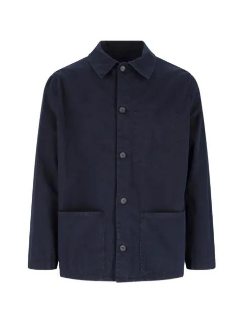 button-up shirt jacket by WHITE SAND