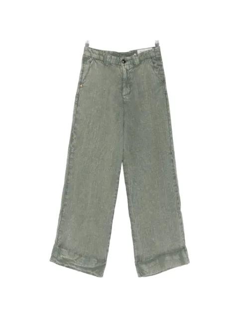 cuffed trousers by WHITE SAND