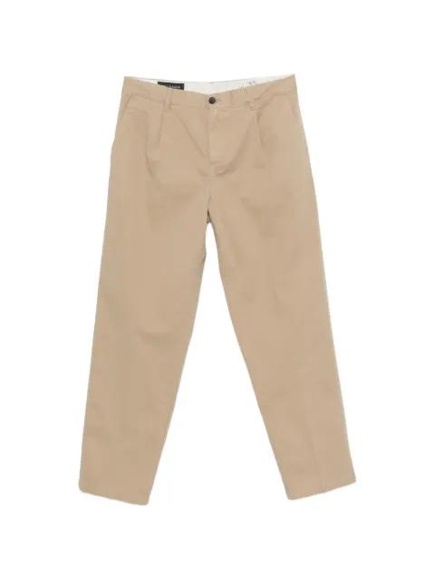 pleated trousers by WHITE SAND