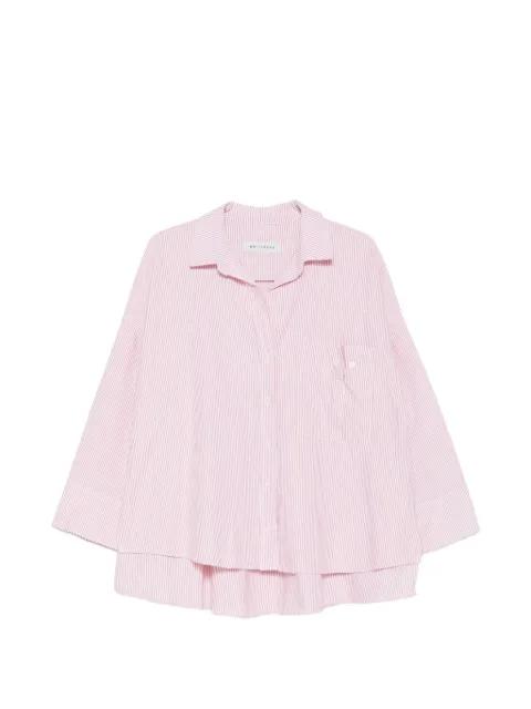 striped pocket shirt by WHITE SAND