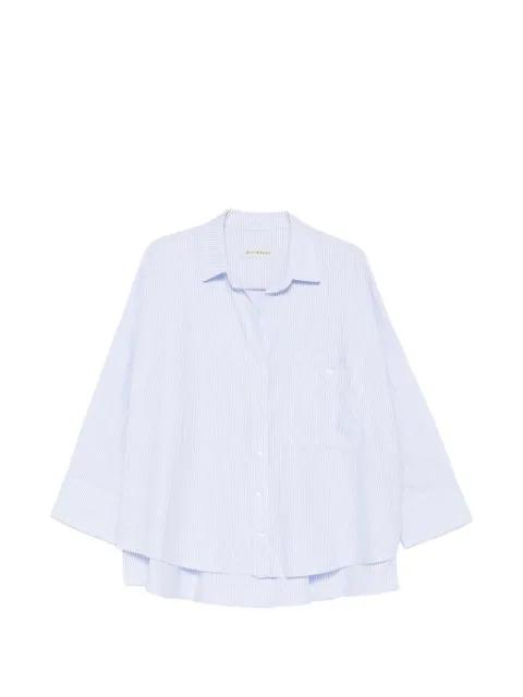 striped pocket shirt by WHITE SAND