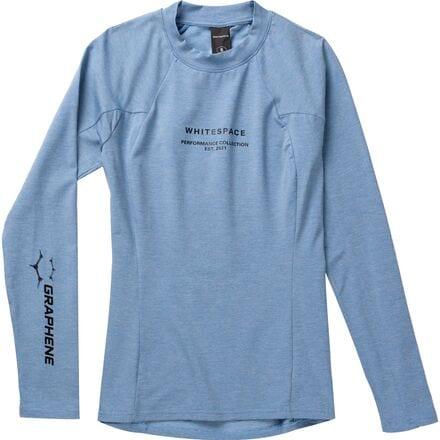 Graphene Mock Neck Baselayer Top by WHITE:SPACE