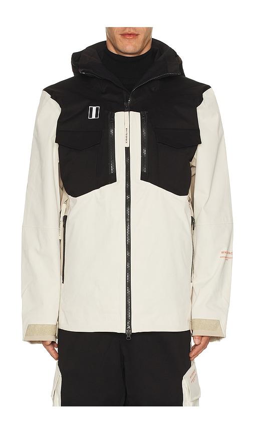 Whitespace 2L Insulated Cargo Jacket in Black,White by WHITE:SPACE
