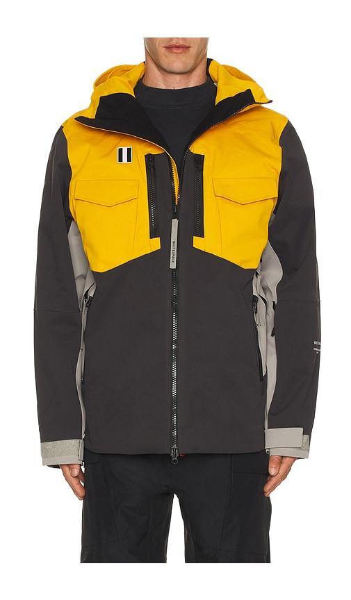 Whitespace 2L Insulated Cargo Jacket in Yellow by WHITE:SPACE