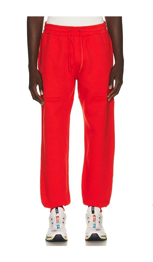 Whitespace Travel Pants in Red by WHITE:SPACE