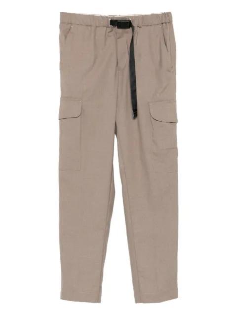 cargo belted trousers by WHITESAND