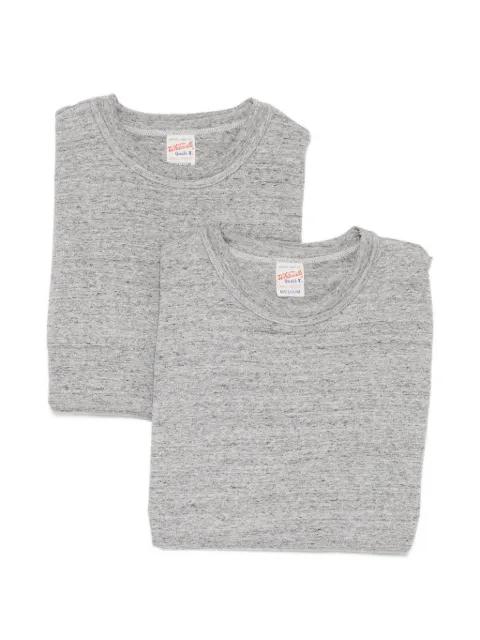 cotton T-shirt (set of two) by WHITESVILLE
