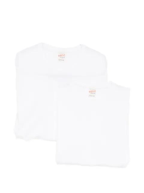 cotton T-shirt (set of two) by WHITESVILLE