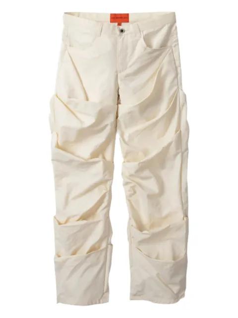 Draped trousers by WHO DECIDES WAR