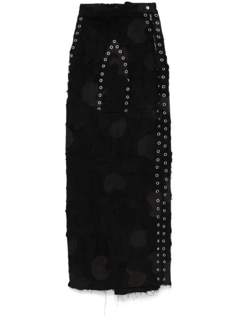 Grommet Arch maxi skirt by WHO DECIDES WAR