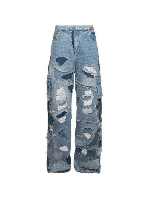 Unearthed cargo jeans by WHO DECIDES WAR