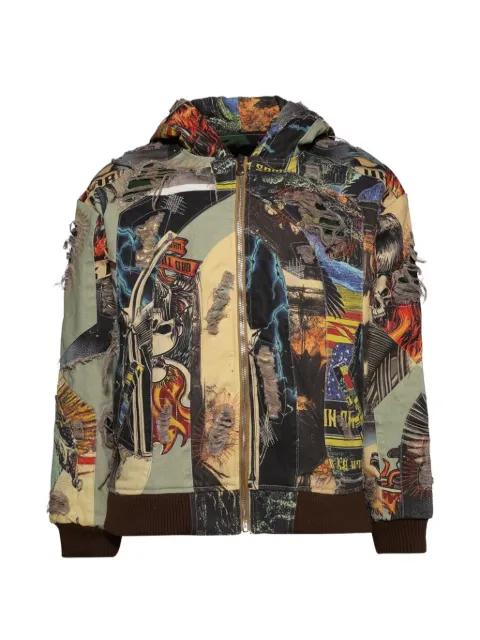 Vintage zip-up jacket by WHO DECIDES WAR