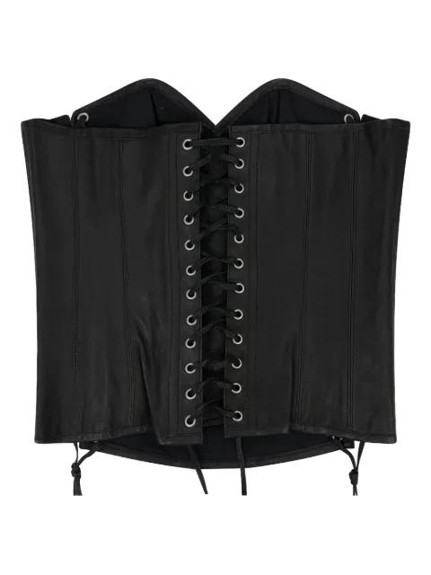 Window drawstring corset by WHO DECIDES WAR