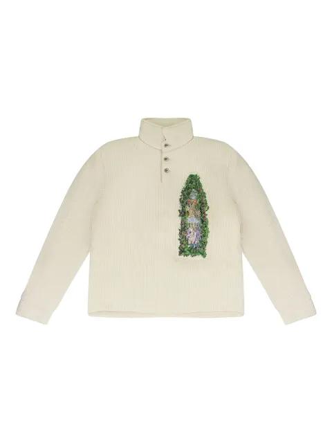 button-down sweater by WHO DECIDES WAR